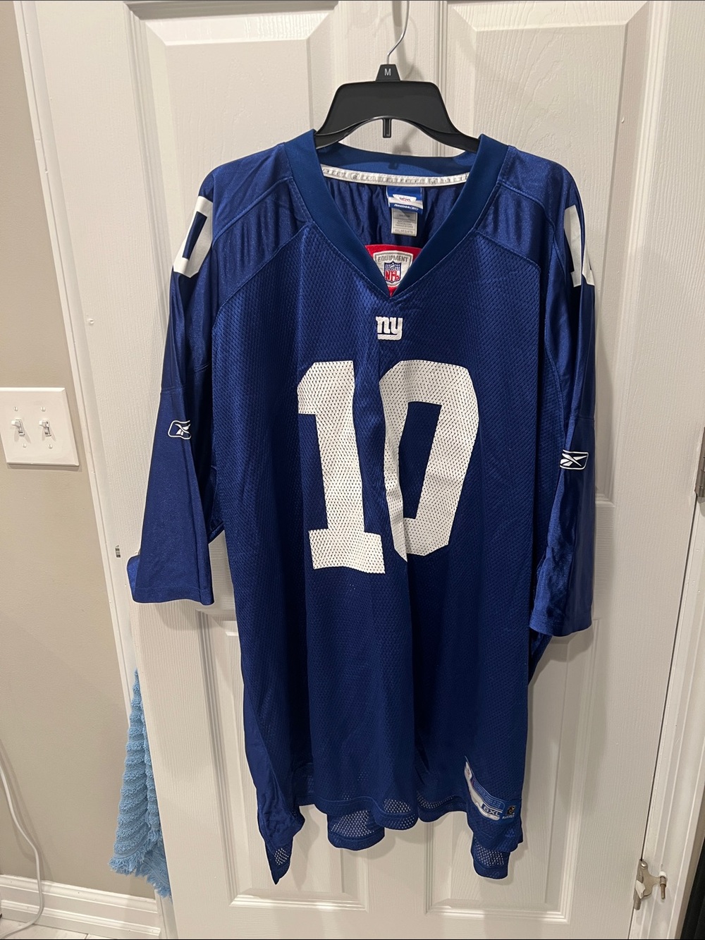 Reebok New York Giants Navy Blue Football Jersey Never worn, just no tag